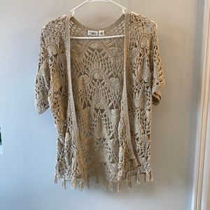 Cato fringe cardigan